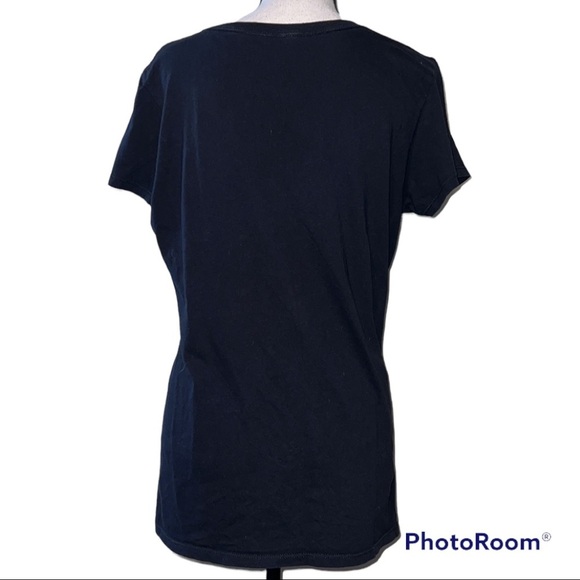 Harry Potter XL t shirt deathly hallows short sleeve black silver - Picture 2 of 11